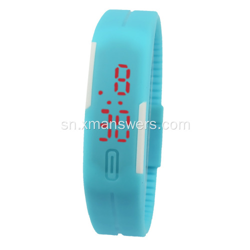 Tsika Silicone Rubha Yakadhindwa Bracelet Band Wristband